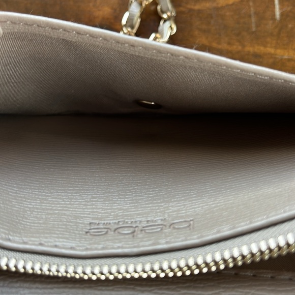 𝅺Bebe Tan Crossbody / Clutch - NWOT - Picture 10 of 10